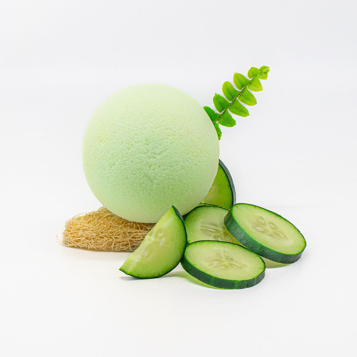 Bomba de baño Pepino